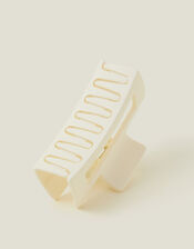 Matte Rectangle Claw Clip, , large