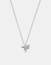 Hummingbird Pendant Necklace, , large