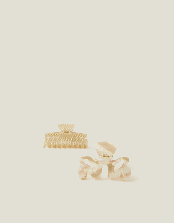 2-Pack Abstract Claw Clips, , large