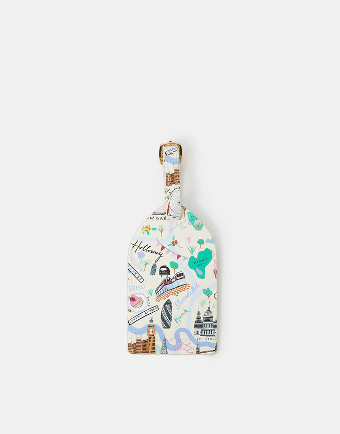 London Map Luggage Tag, , large