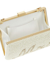 Mrs Hard Case Clutch Bag, , large