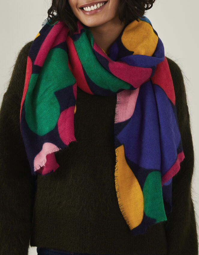 Heart Blanket Scarf, , large