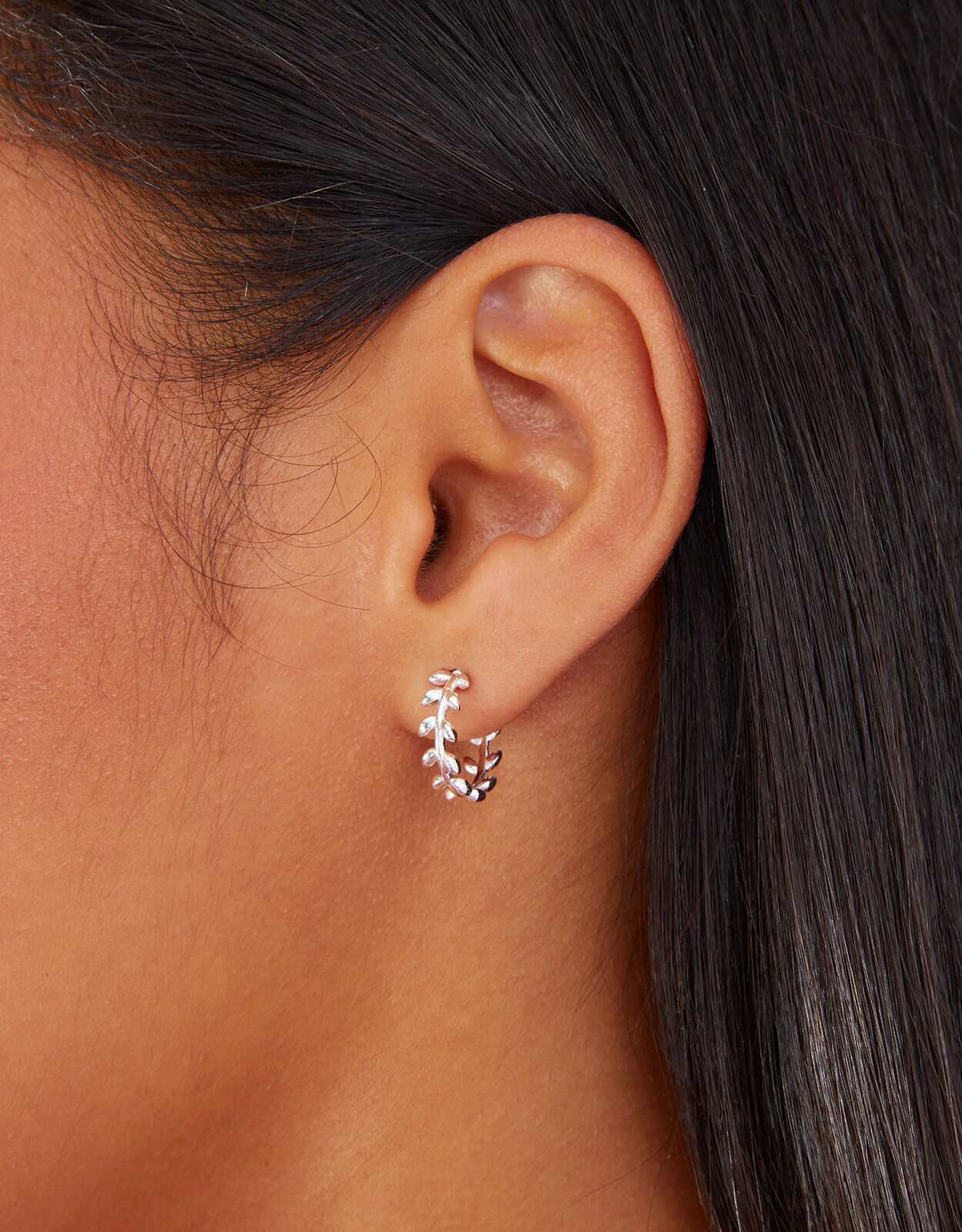 Leaf hoops on sale
