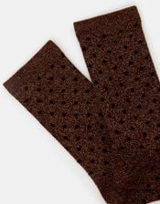 Polka Dot Glitter Socks, , large
