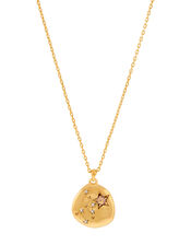 Gold-Plated Opal Zodiac Necklace - Virgo, , large