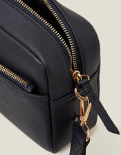 Camera Bag with Webbing Strap, Blue (NAVY), large
