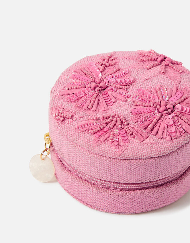 Raffia Jewellery Box, , large