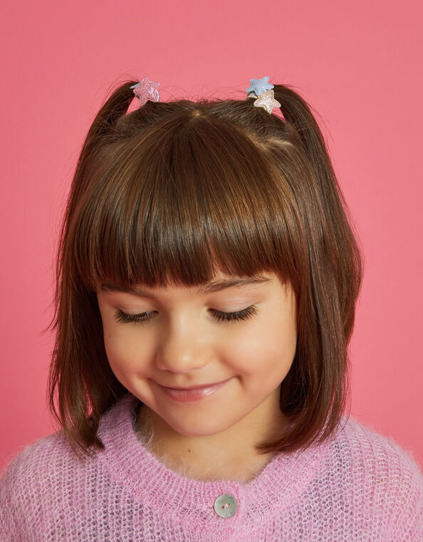 6-Pack Girls Star Hair Bands, , large