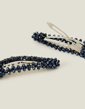 Beaded Hair Clips Set of Two, , large