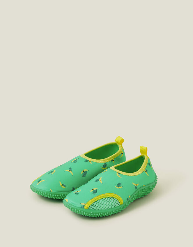 Girls Banana Swim Shoes, Green (GREEN), large