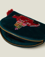 Embellished Christmas Car Coin Purse, , large