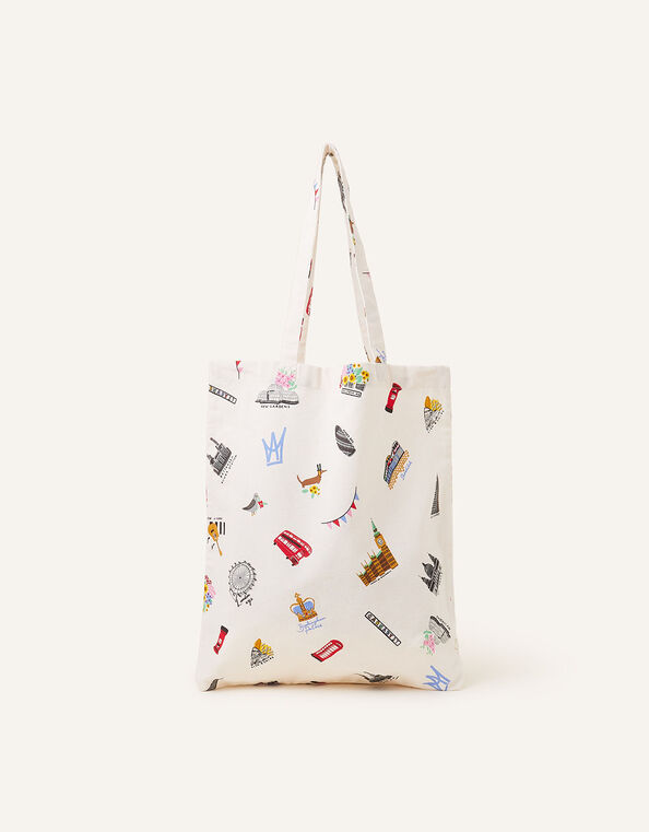 London Print Shopper Bag, , large