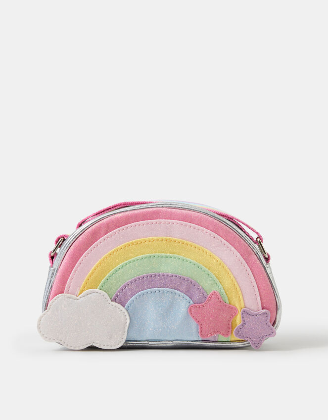 Girls Rainbow Crossbody Bag, , large