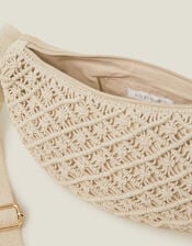 Macrame Sling Cross-Body Bag, , large