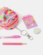 Girls Fruity Bag Charm Stationery Set  , , large