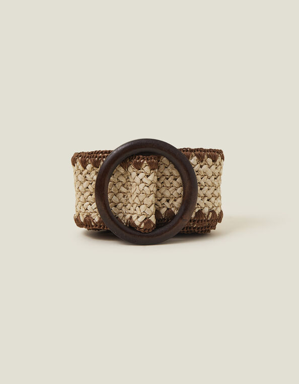 Brown Boho Circle Belt - At The Boutique Cirencester
