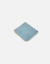 Zip Around Coin Purse, Blue (BLUE), large