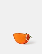 Embellished Orange Bag Charm, , large