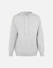 Lounge Knit Hoody, Grey (GREY), large