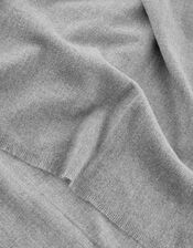 Wells Supersoft Blanket Scarf Grey, , large