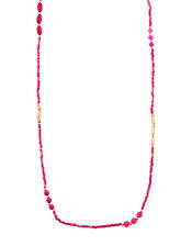 Skinny Seedbead Rope Necklace, , large