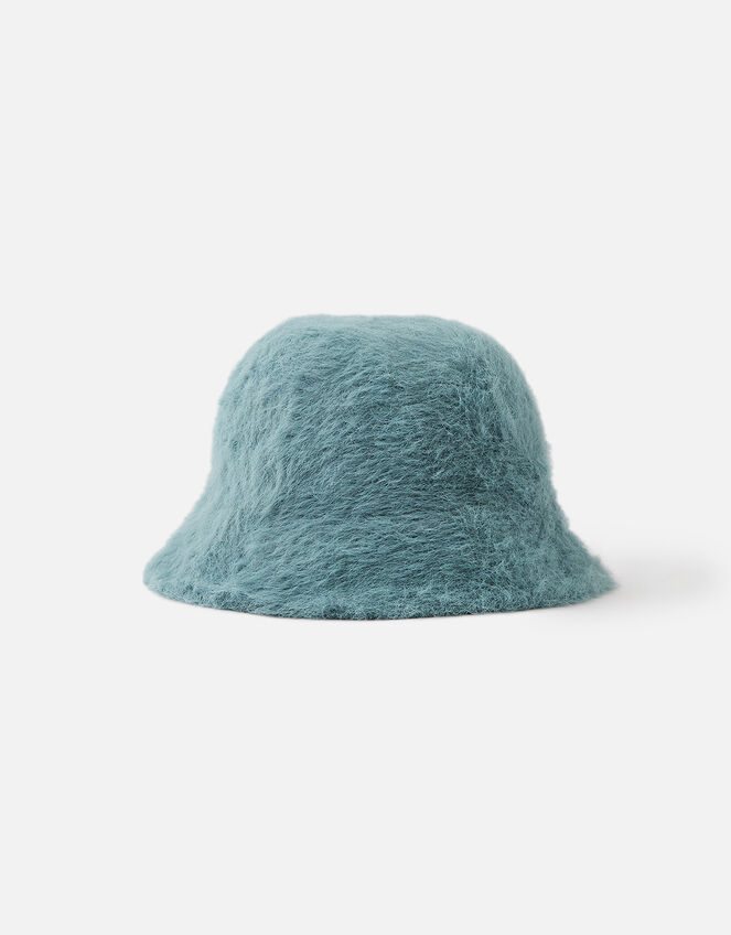 Fluffy Bucket Hat, Duck Egg (DUCK EGG), large