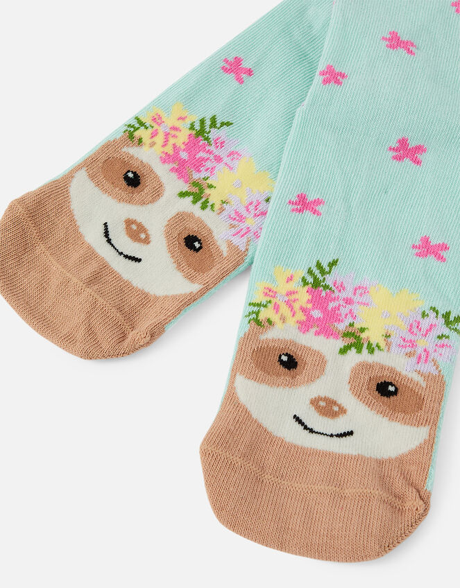 Sloth Motif Ankle Socks, , large