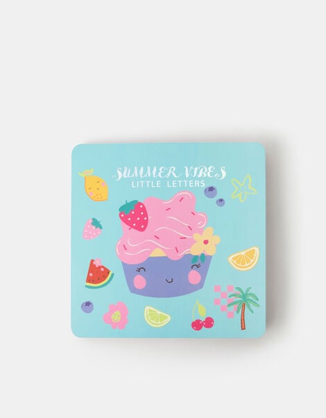 Girls Cupcake Little Letters Stationery Book, , large