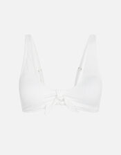 Broderie Bunny Tie Bikini Top , Ivory (IVORY), large