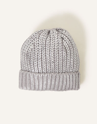 Metallic Beanie, , large