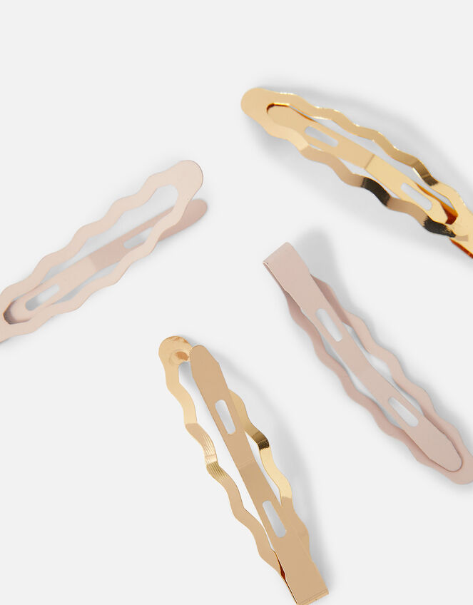 Wavey Hair Clip Set, , large