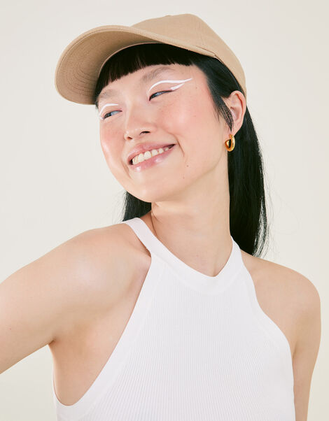 Twill Baseball Cap, Camel (CAMEL), large