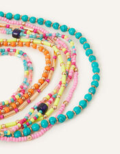 Mega Beaded Layered Necklace, , large