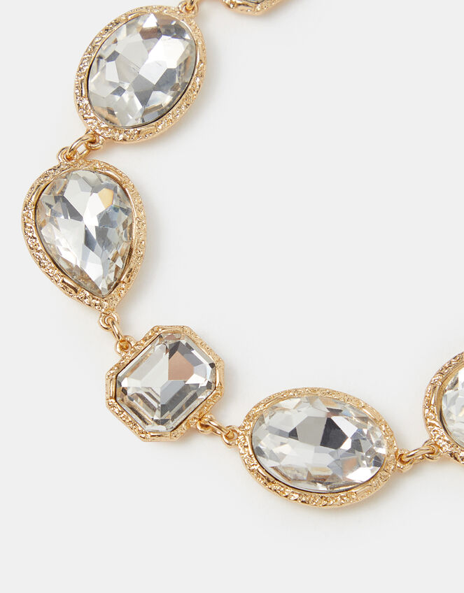 Molten Crystal Stone Bracelet, , large