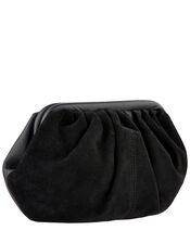 Stormy Leather and Suede Bag, , large