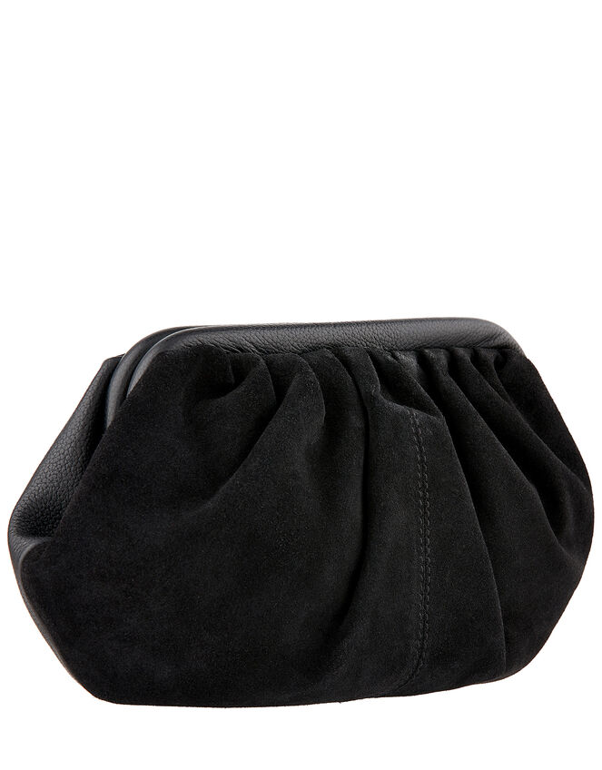 Stormy Leather and Suede Bag, , large