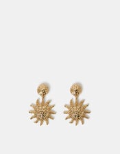 Statement Sun Drop Earrings, , large