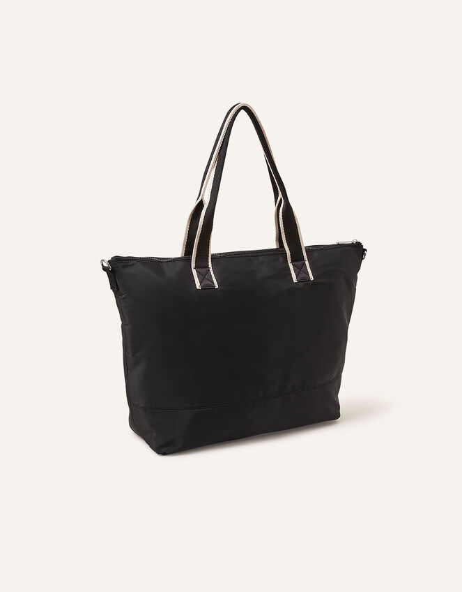 Webbing Tote Bag in Recycled Nylon, , large