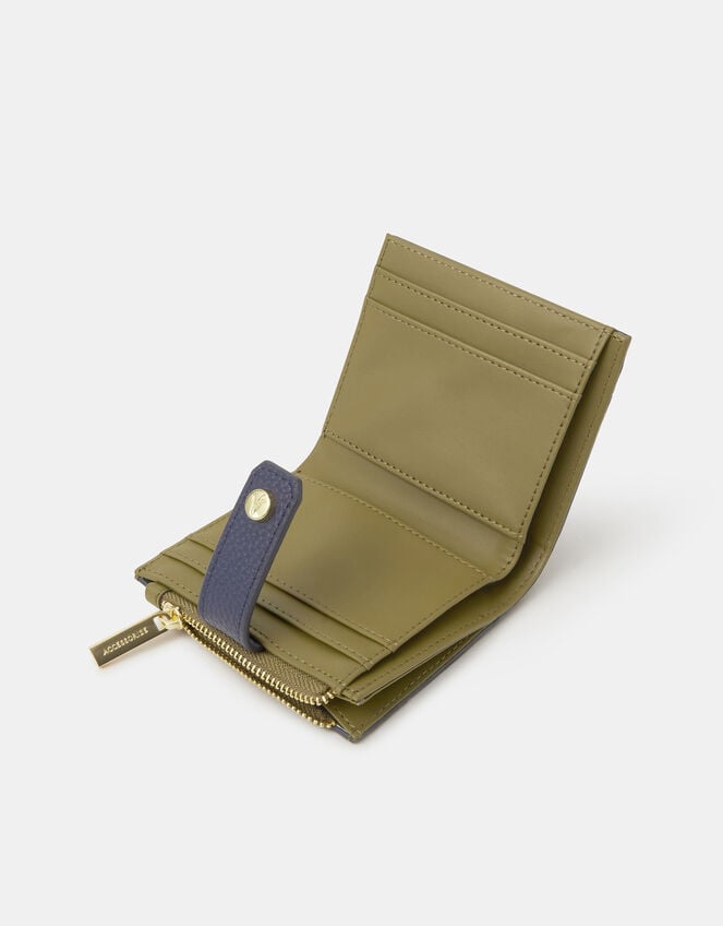 Colourblock Bi Fold Purse, , large