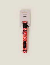 Cocopup London Leopard Print Dog Collar Pink, Pink (PINK), large