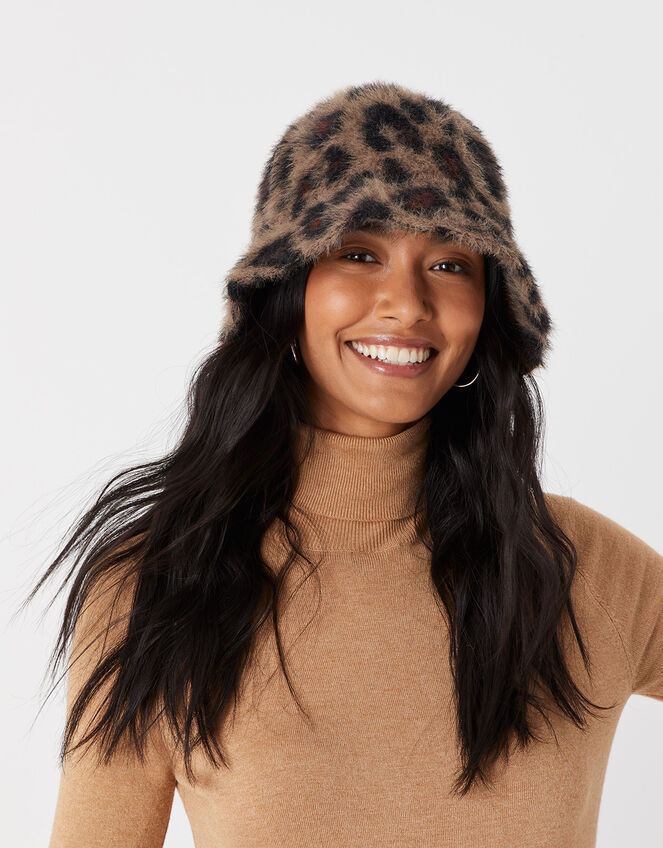 Fluffy Bucket Hat Hats Accessorize UK