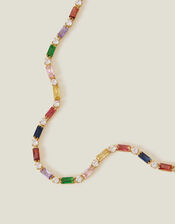 14ct Gold-Plated Gem Necklace, , large