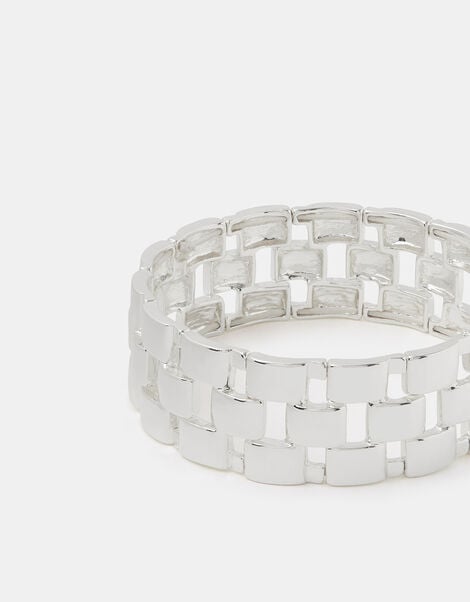 Brick Link Stretch Bracelet, , large