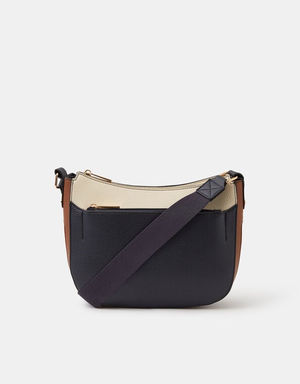 Colour Block Crossbody Bag, Multi (DARKS MULTI), large
