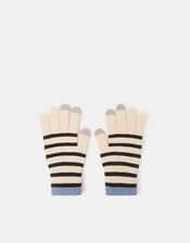 Stripe Touchscreen Gloves, , large
