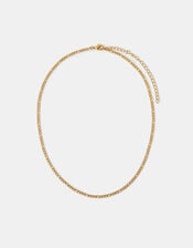 Stainless Steel Figaro Chain Necklace, , large