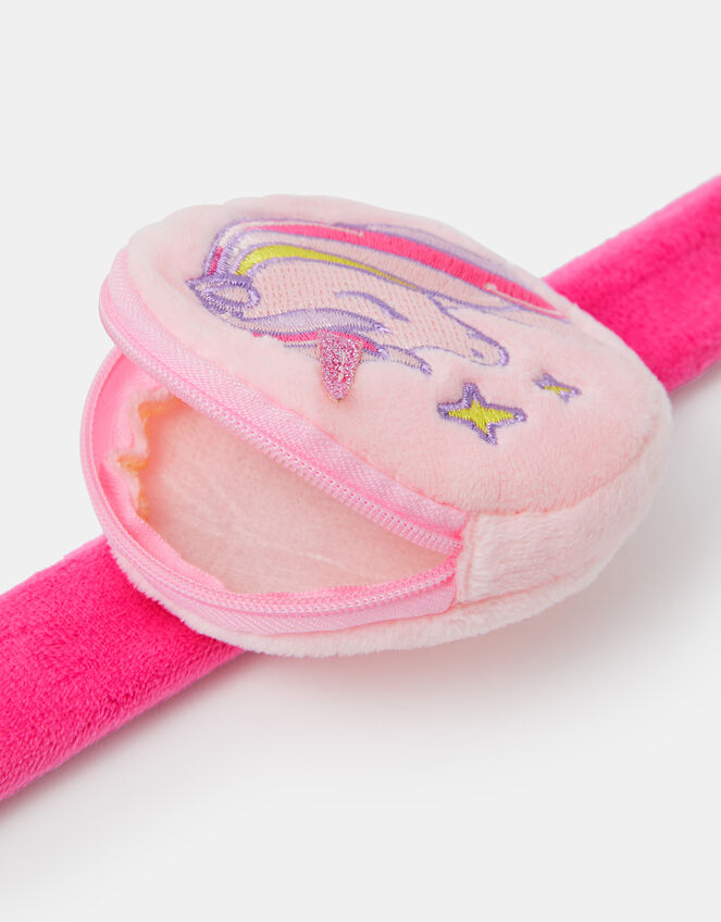 Girls Unicorn Slapband Purse, , large