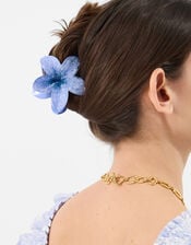 Sparkle Tropical Flower Claw Clip, , large