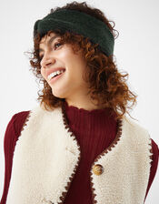 Soft Knit Bando Headband, Green (GREEN), large