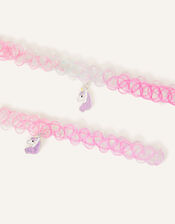 Girls Unicorn Choker Set of Two, , large